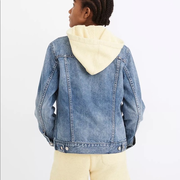 NWT MADEWELL • oversized The jean jacket in medford wash - Picture 16 of 16